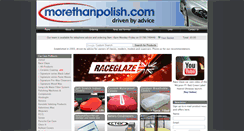 Desktop Screenshot of morethanpolish.com