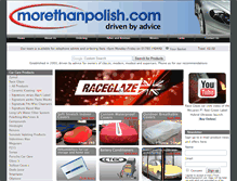 Tablet Screenshot of morethanpolish.com